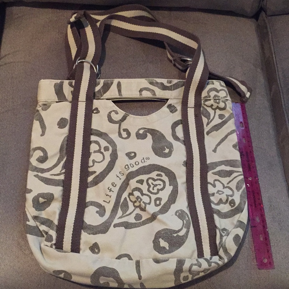 Life Is Good shoulder bag